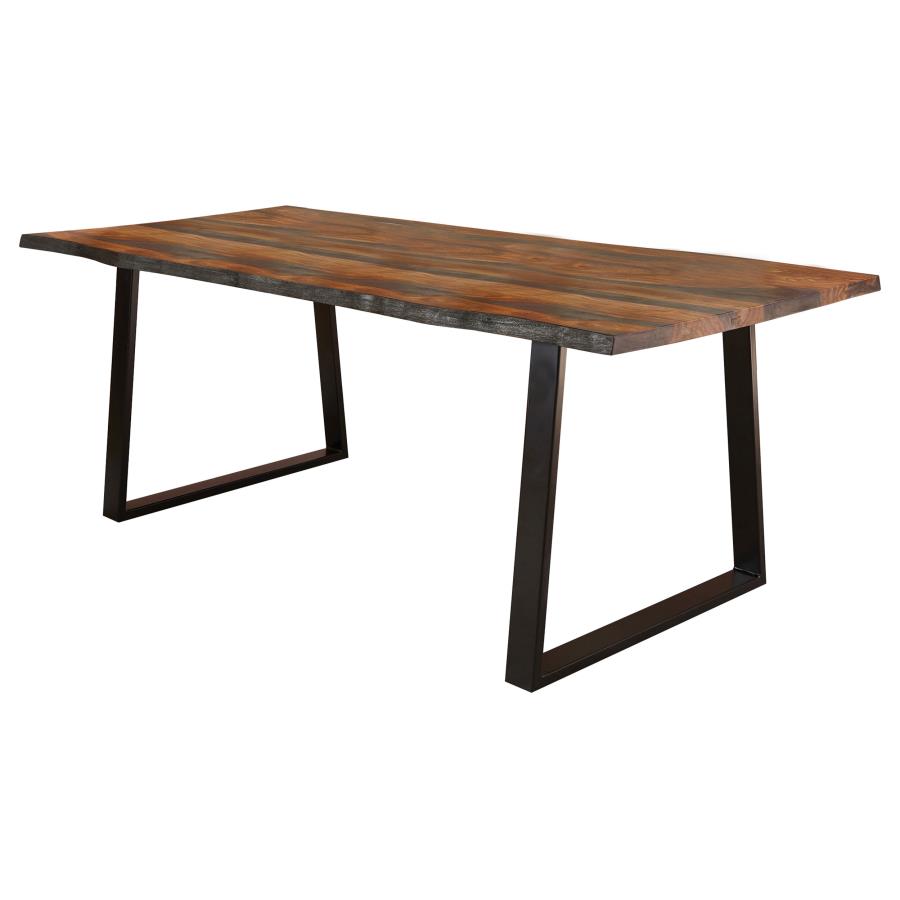 Home & Sleep Outlet - Ditman 80-inch Live Edge Dining Table Grey Sheesham