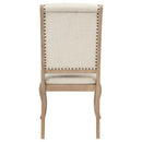 Brockway Upholstered Dining Chair Barley Brown (Set of 2)