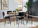 Partridge 7-piece Counter Dining Set Sheesham and Espresso