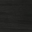 Stevie Padded Wood Dining Arm Chair Black (Set of 2)