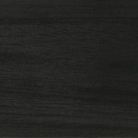 Stevie Padded Wood Dining Arm Chair Black (Set of 2)
