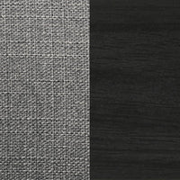 Stevie Padded Wood Dining Arm Chair Black (Set of 2)