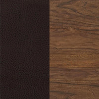 Dewey Upholstered Counter Chair Walnut (Set of 2)
