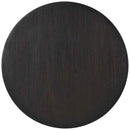 Leandro 60-inch Round Dining Table Burnished Black