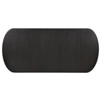 Leandro 78-inch Extension Dining Room Table Burnished Black