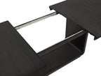 Leandro 78-inch Extension Dining Room Table Burnished Black
