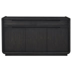 Leandro 2-drawer Dining Sideboard Server Burnished Black