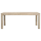 Solano 90-inch Extension Dining Table Weathered Mango