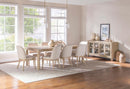 Solano 90-inch Extension Dining Table Weathered Mango