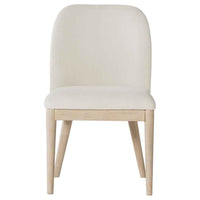 Solano Upholstered Dining Side Chair Beige (Set of 2)