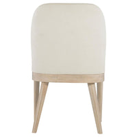 Solano Upholstered Dining Side Chair Beige (Set of 2)