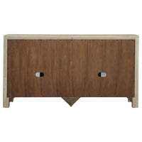 Solano Sliding Door Dining Sideboard Server Weathered Mango