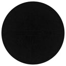 Florence Round 60-inch Pedestal Base Dining Table Black