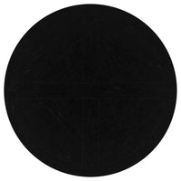 Florence Round 60-inch Pedestal Base Dining Table Black