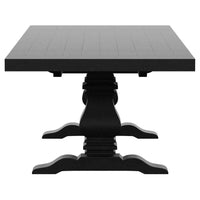 Florence 7-piece 126-inch Extension Dining Table Set Grey