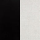 Baney Fabric Upholstered Dining Side Chair Cream and Black