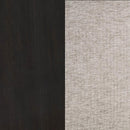 Phelps Upholstered Dining Side Chair Tan Distressed Noir (Set of 2)