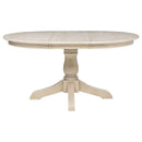 Orrison 5-piece Oval 62-inch Extension Leaf Dining Set Linen