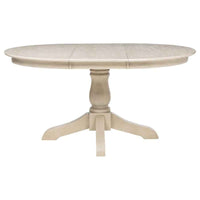 Orrison Oval 62-inch Wood Extension Leaf Dining Table Linen