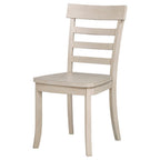 Home & Sleep Outlet - Orrison Ladder Back Dining Side Chair Linen (Set of 2)