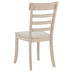 Home & Sleep Outlet - Orrison Ladder Back Dining Side Chair Linen (Set of 2)