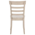 Home & Sleep Outlet - Orrison Ladder Back Dining Side Chair Linen (Set of 2)