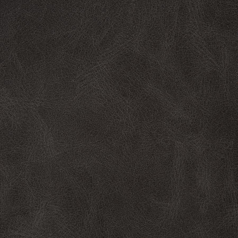 Home & Sleep Outlet - Averill Faux Leather Upholstered Dining Side Chair Dark Grey (Set of 2)