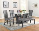 CAMELIA 1216-7P (8-Piece Dining Set)