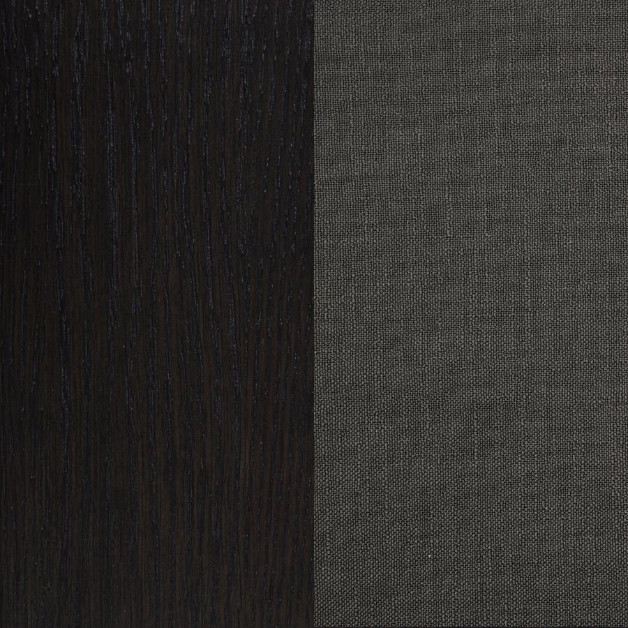 Home & Sleep Outlet - Berning Fabric Upholstered Parson Side Chair Charcoal Grey (Set of 2)