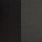Home & Sleep Outlet - Berning Fabric Upholstered Parson Side Chair Charcoal Grey (Set of 2)