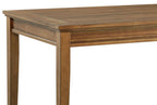 Home & Sleep Outlet - Atwood 5-piece Rectangular Wood Dining Set Warm Brown