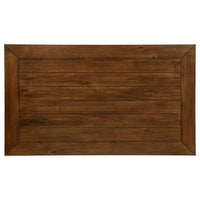 Atwood Rectangular Wood Dining Table Warm Brown
