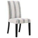 Herran Upholstered Dining Side Chair Beige (Set of 2)