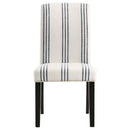 Herran Upholstered Dining Side Chair Beige (Set of 2)