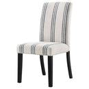 Herran Upholstered Dining Side Chair Beige (Set of 2)