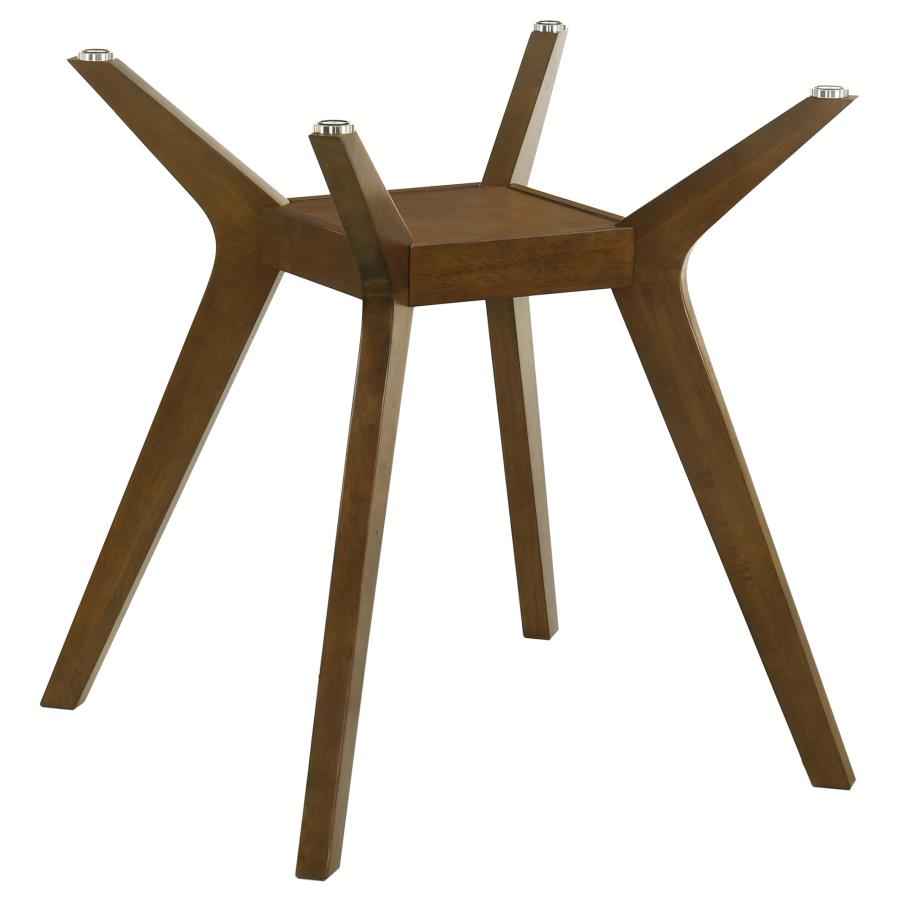 Paxton 5-piece Round Glass Top Counter Height Dining Set Beige