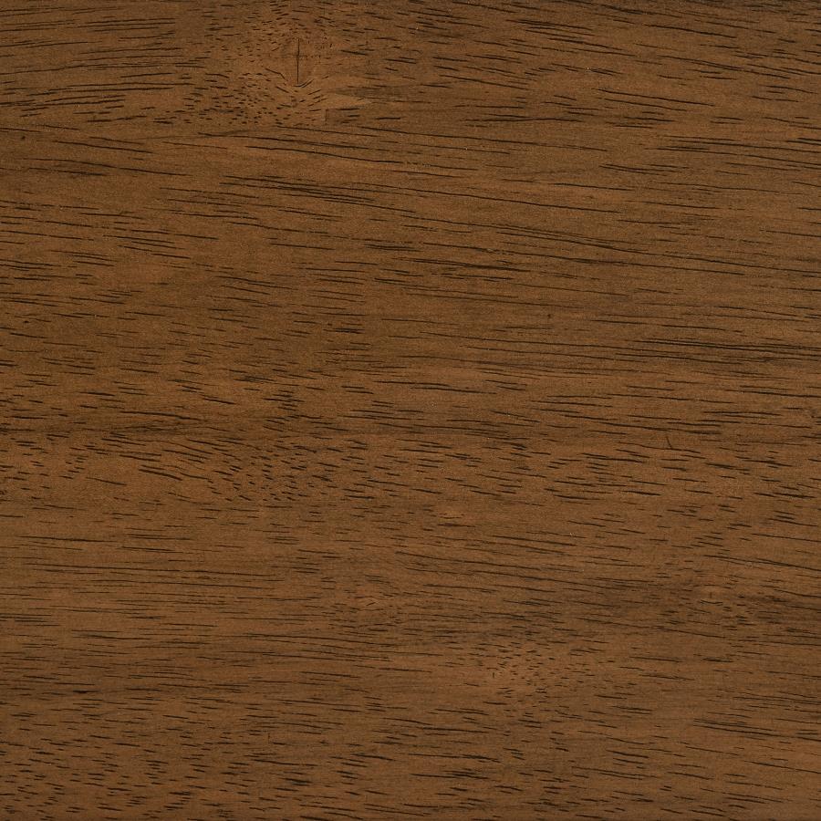 Home & Sleep Outlet - Paxton Round 48-inch Glass Top Counter Height Dining Table Brown