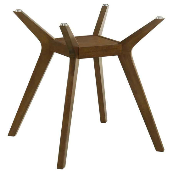 Paxton Square Wood Counter Height Dining Table Base Brown