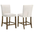 Home & Sleep Outlet - Paxton Upholstered Counter Height Dining Chair Beige (Set of 2)