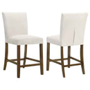 Paxton Upholstered Counter Height Dining Chair Beige (Set of 2)