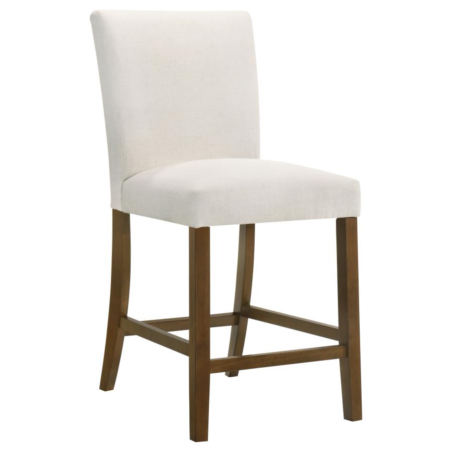 Home & Sleep Outlet - Paxton Upholstered Counter Height Dining Chair Beige (Set of 2)