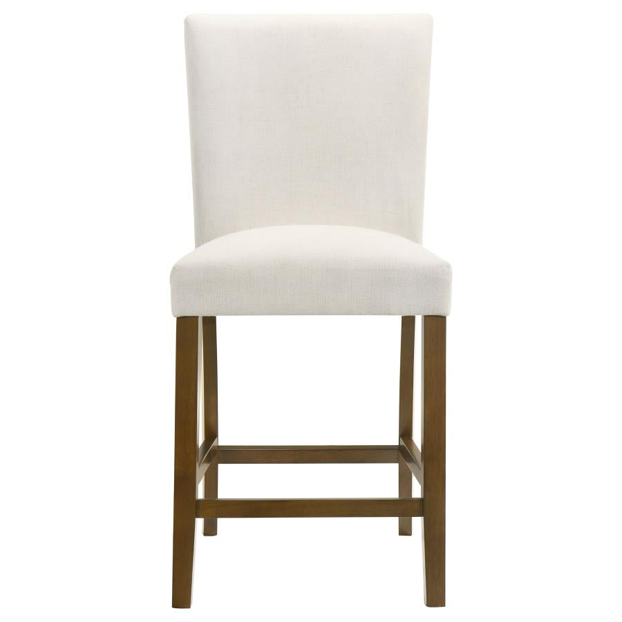 Home & Sleep Outlet - Paxton Upholstered Counter Height Dining Chair Beige (Set of 2)