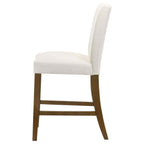 Home & Sleep Outlet - Paxton Upholstered Counter Height Dining Chair Beige (Set of 2)