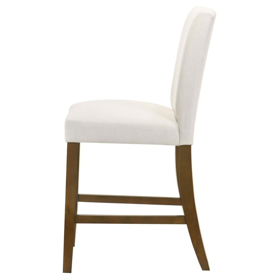 Home & Sleep Outlet - Paxton Upholstered Counter Height Dining Chair Beige (Set of 2)