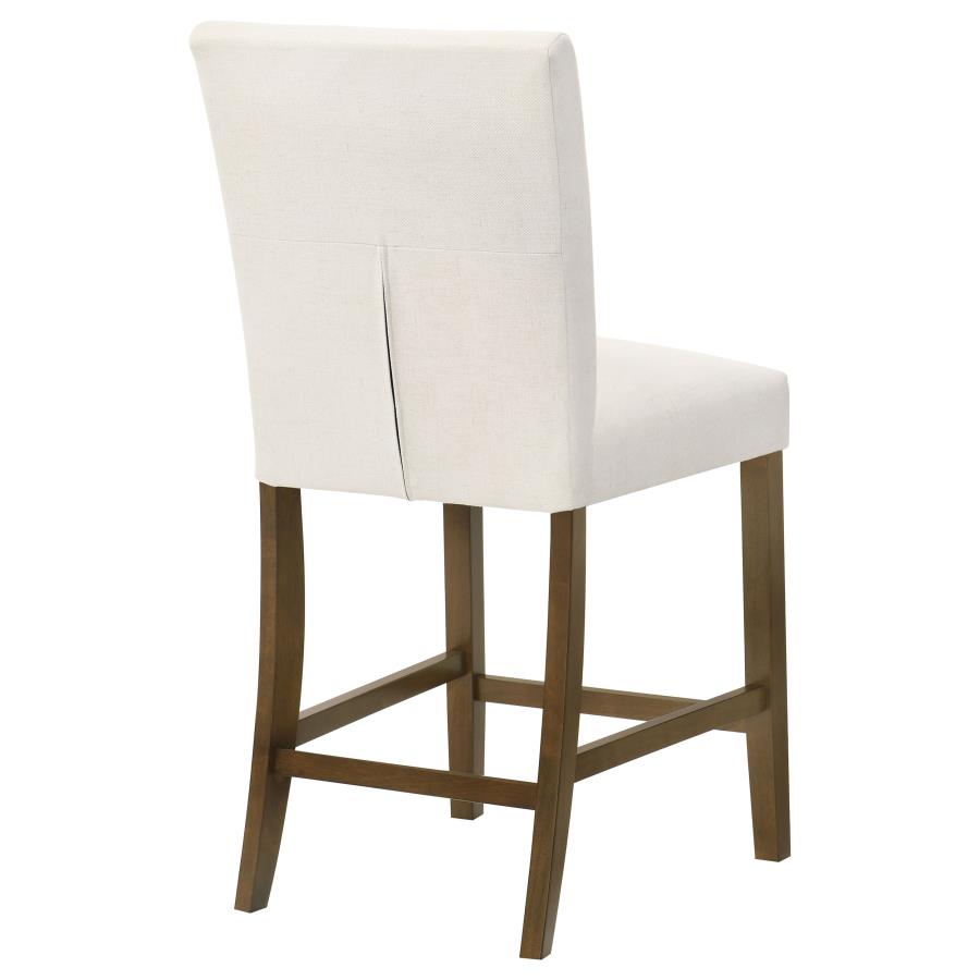 Home & Sleep Outlet - Paxton Upholstered Counter Height Dining Chair Beige (Set of 2)
