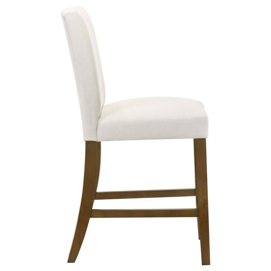 Home & Sleep Outlet - Paxton Upholstered Counter Height Dining Chair Beige (Set of 2)