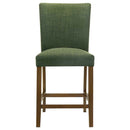 Paxton Upholstered Counter Height Dining Chair Green (Set of 2)
