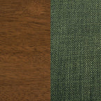 Home & Sleep Outlet - Paxton Upholstered Counter Height Dining Chair Green (Set of 2)