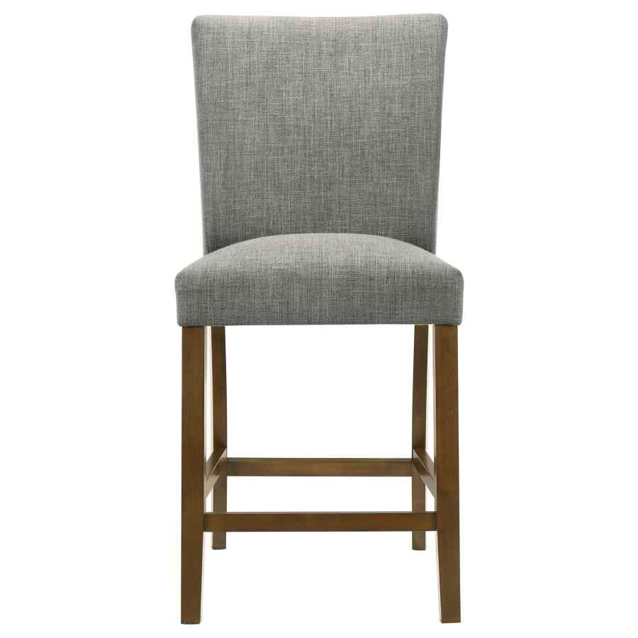 Paxton Upholstered Counter Height Dining Chair Grey (Set of 2)