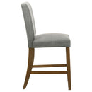 Paxton Upholstered Counter Height Dining Chair Grey (Set of 2)